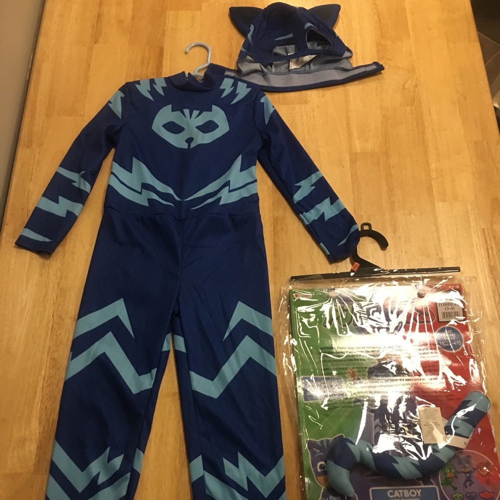 CatBoy toddler costume/size 3T-4T
